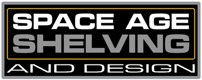 Space Age Shelving and Design Logo
